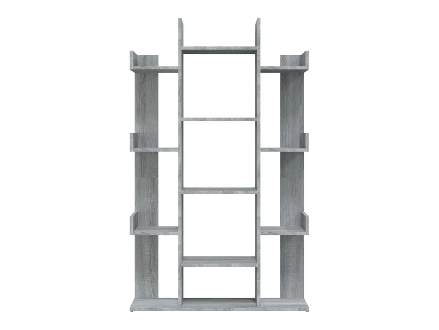 Estantería madera contrachapada gris Sonoma 86x25,5x140 cm