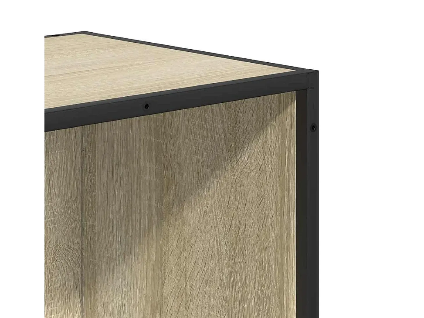 Estantería madera contrachapada color roble 60x35x107,5 cm
