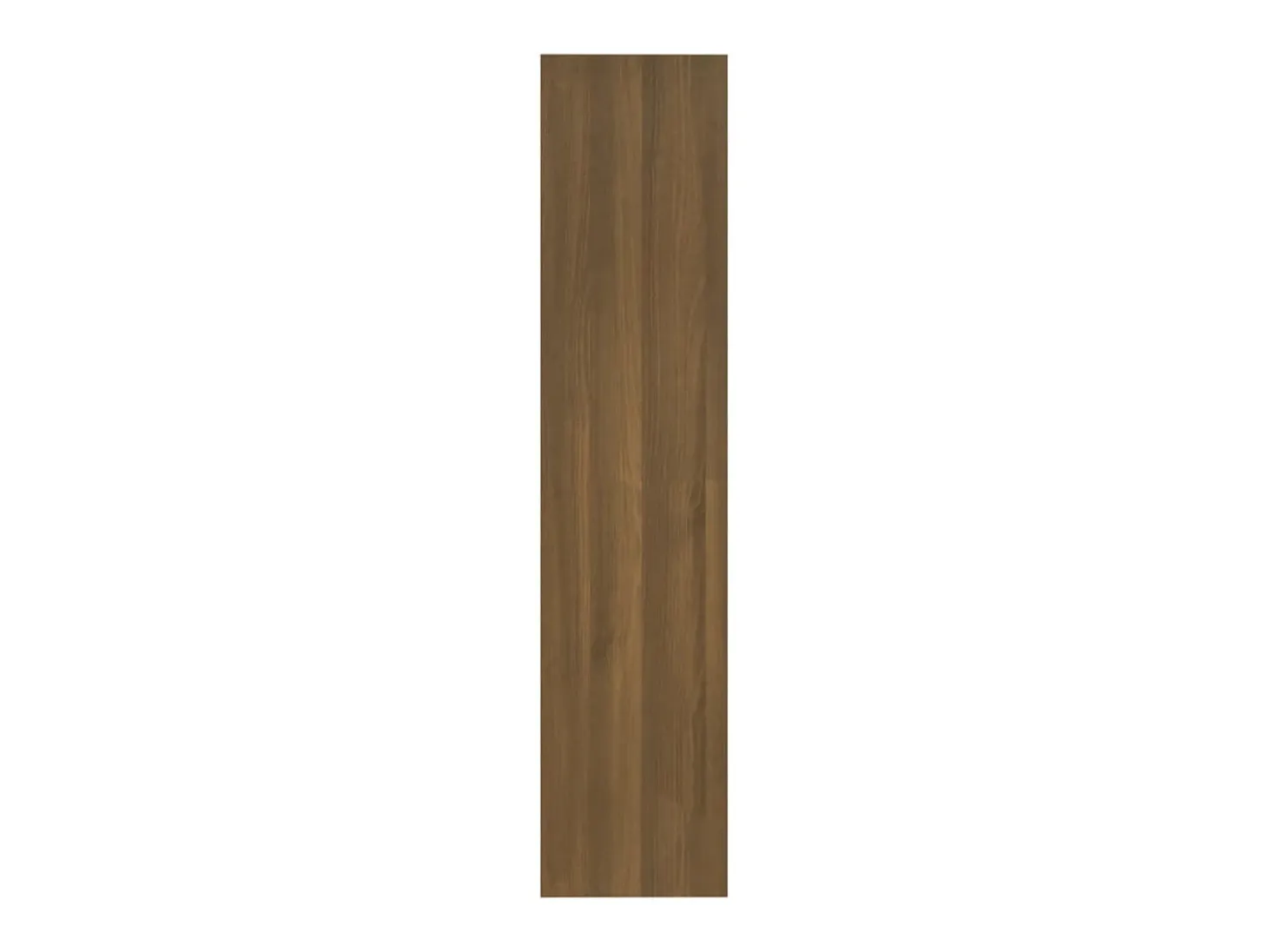 Estantería madera contrachapada marrón roble 60x30x135 cm