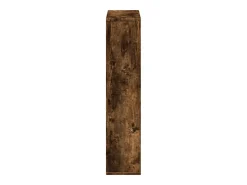 Estantería madera de ingeniería roble ahumado 63x20x90 cm