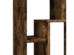 Estantería madera de ingeniería roble ahumado 63x20x90 cm