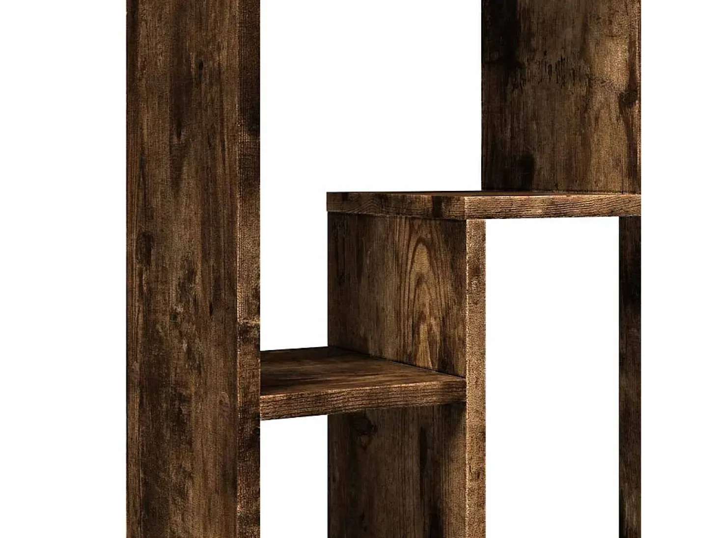 Estantería madera de ingeniería roble ahumado 63x20x90 cm