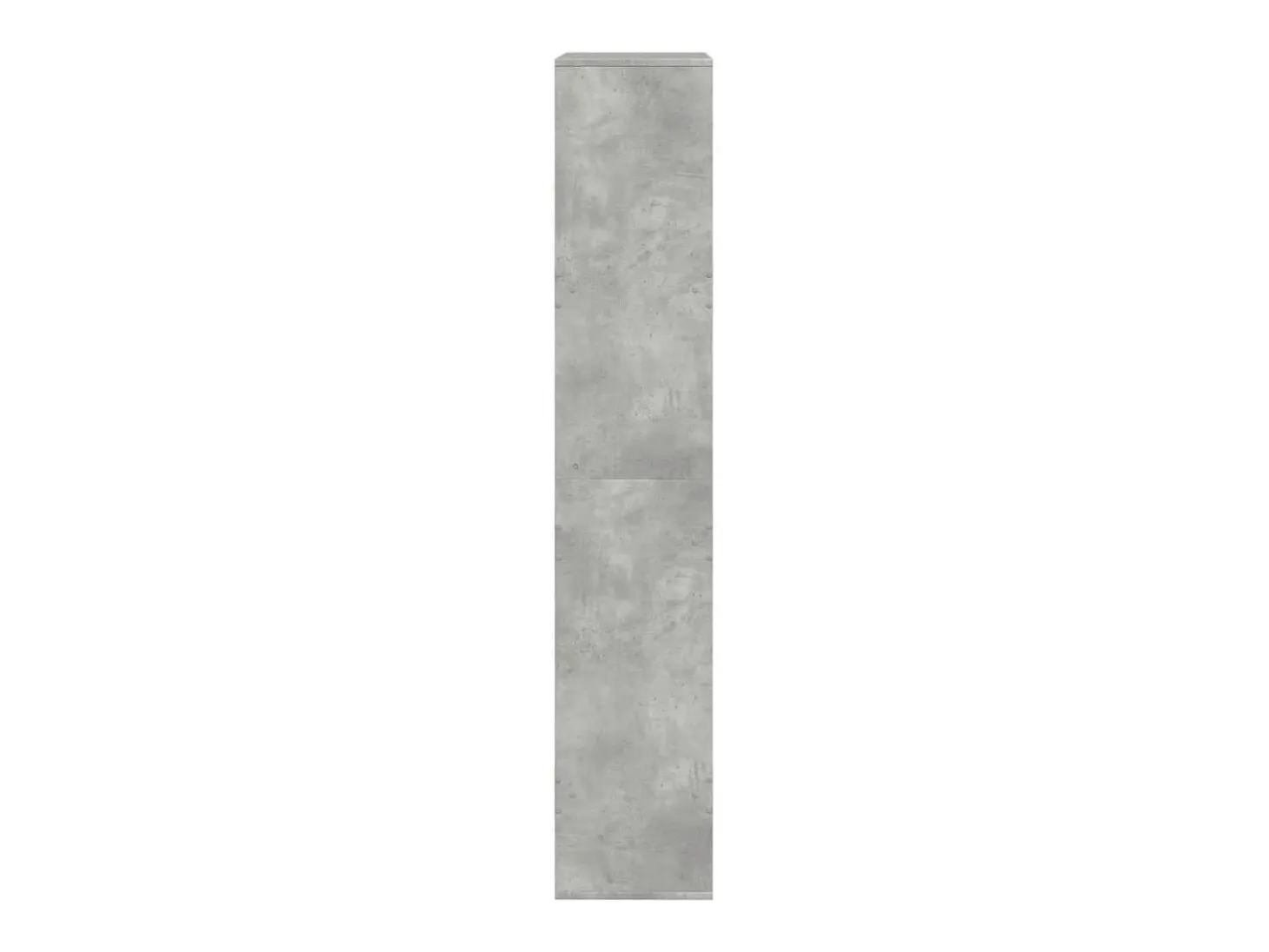 Estantería madera de ingeniería gris hormigón 100x33x175 cm