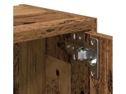 Estantería madera de ingeniería color envejecido 40x24x52 cm