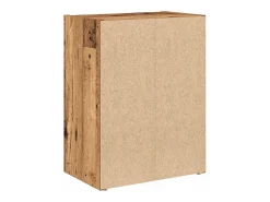 Estantería madera de ingeniería color envejecido 40x24x52 cm