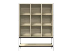 Estantería madera de ingeniería roble Sonoma 102x30x141,5 cm