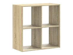 Estantería madera de ingeniería roble Sonoma 68,5x32x68,5 cm