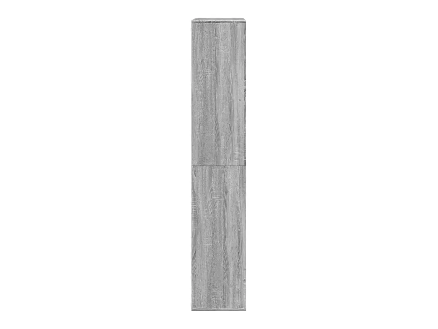 Estantería madera de ingeniería gris Sonoma 100x33x175 cm