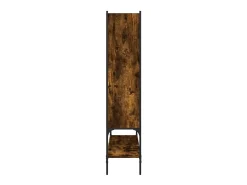 Estantería madera de ingeniería roble ahumado 102x30x141,5 cm