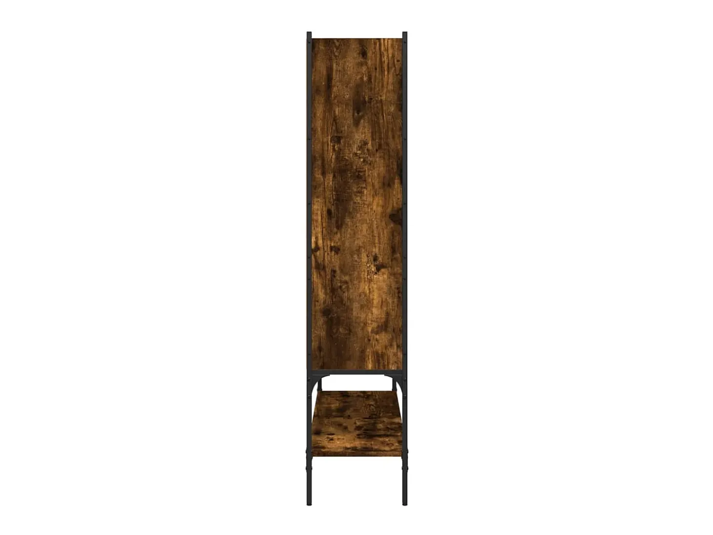 Estantería madera de ingeniería roble ahumado 102x30x141,5 cm