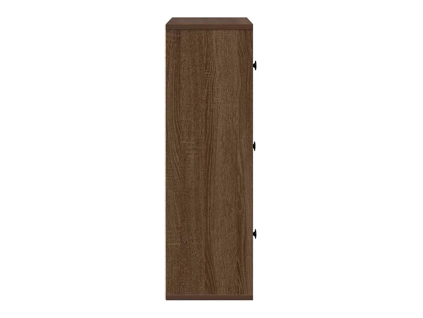 Estantería madera de ingeniería marrón roble 60x24x76,5 cm