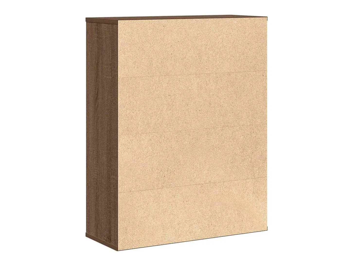 Estantería madera de ingeniería marrón roble 60x24x76,5 cm
