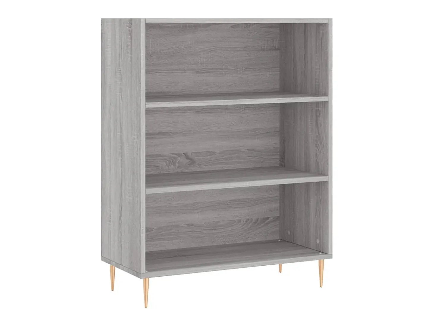 Estantería madera de ingeniería gris Sonoma 69,5x32,5x90 cm