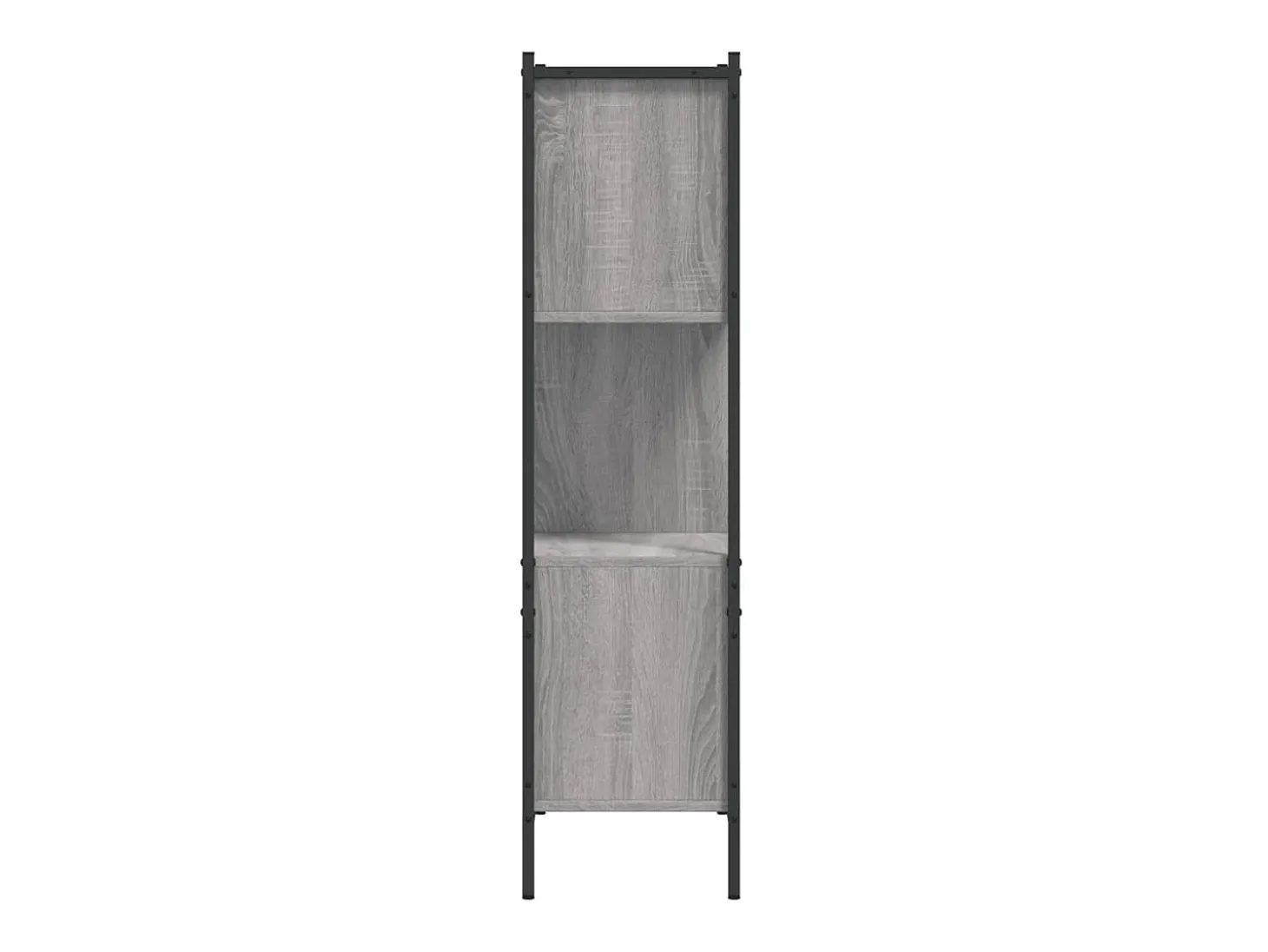 Estantería madera de ingeniería gris Sonoma 72x28x109 cm