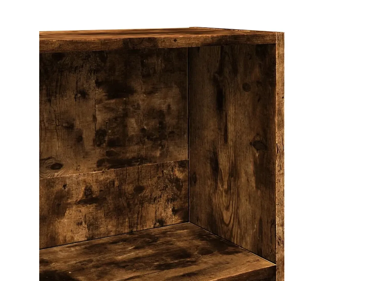 Estantería madera de ingeniería roble ahumado 60x24x109 cm