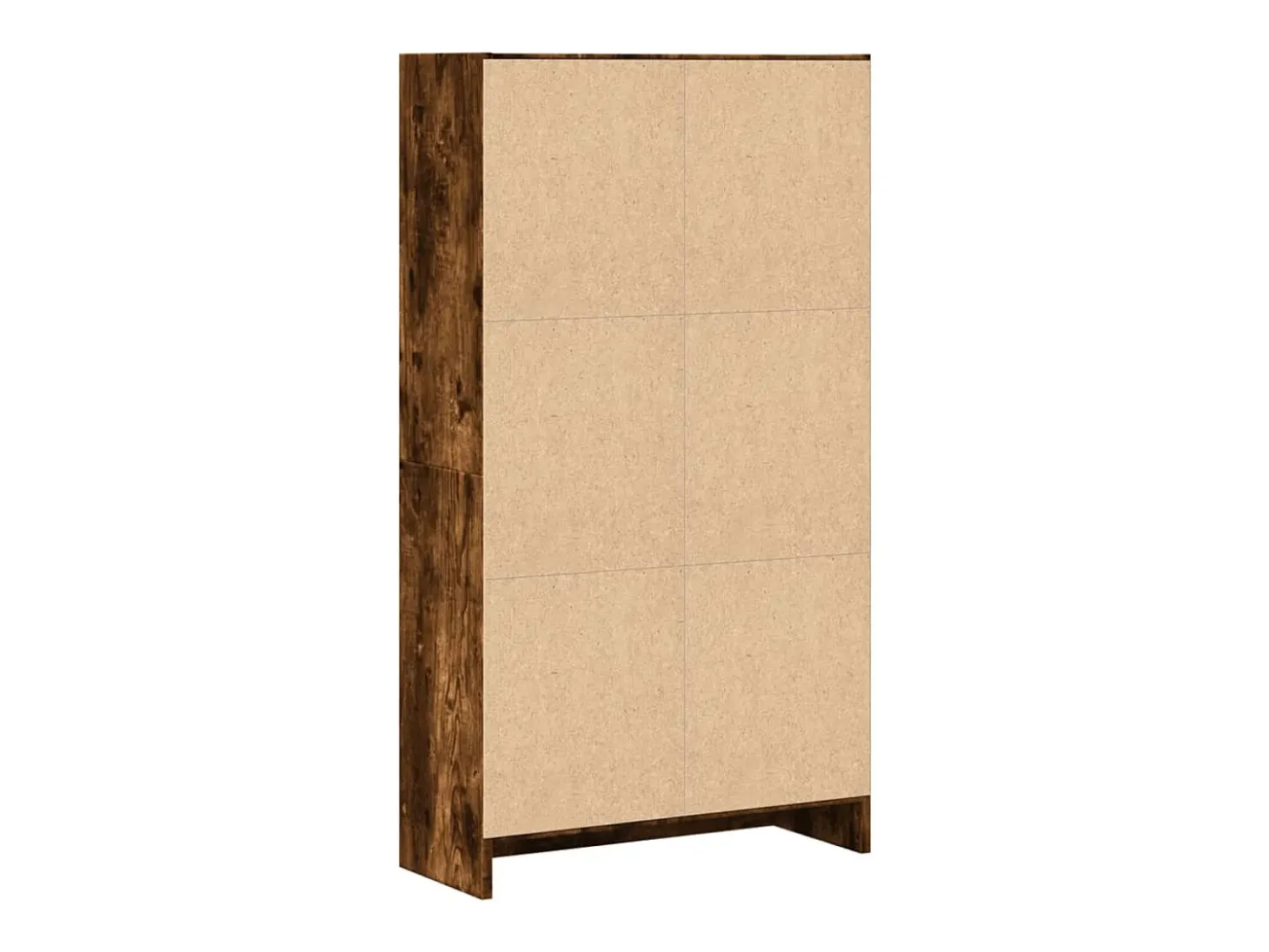 Estantería madera de ingeniería roble ahumado 60x24x109 cm