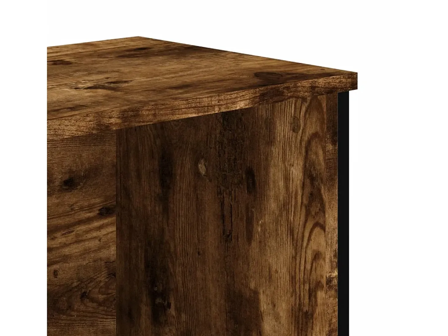 Estantería madera de ingeniería roble ahumado 50x31x137,5 cm