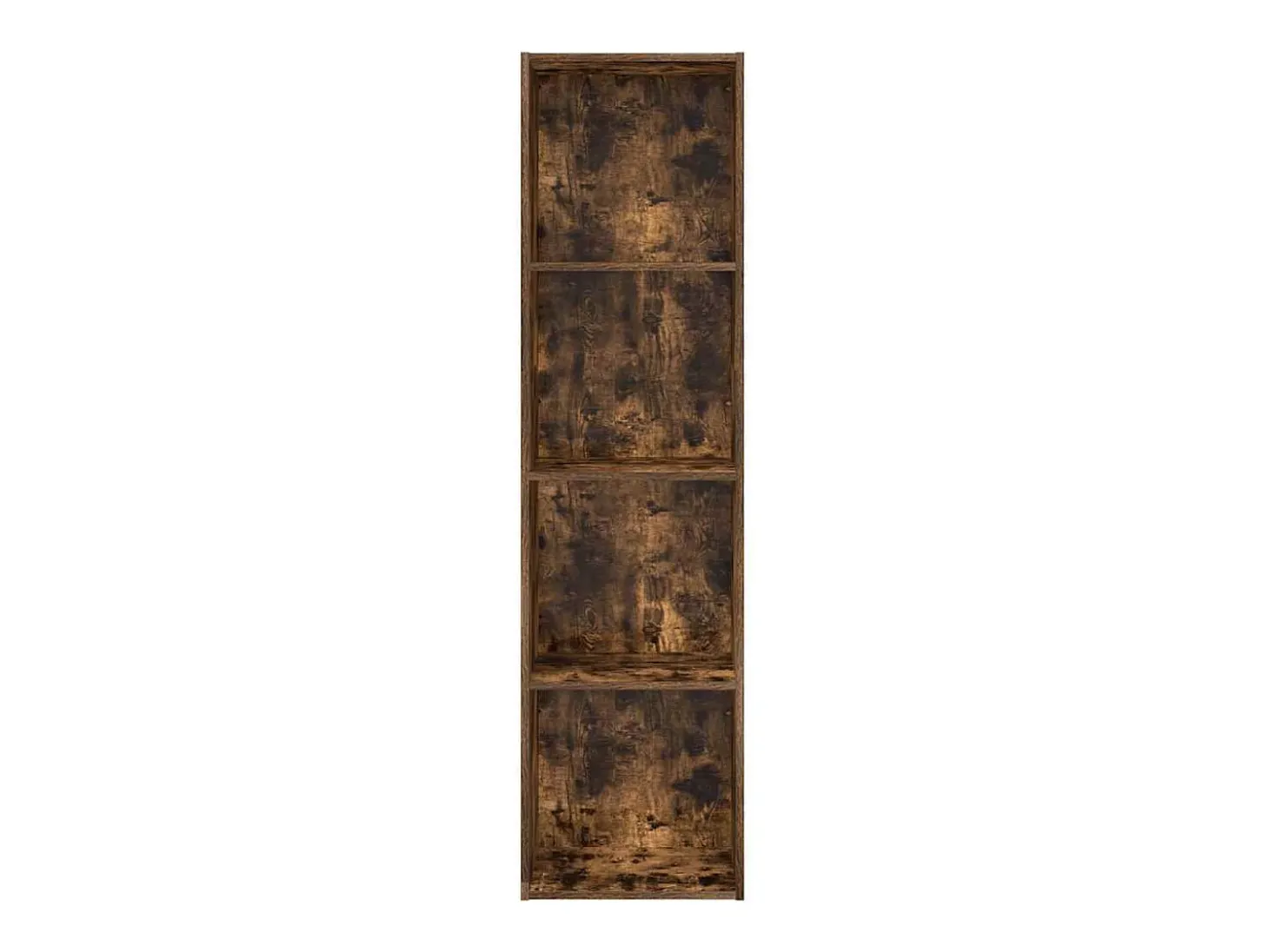 Estantería madera de ingeniería roble ahumado 40x30x152 cm