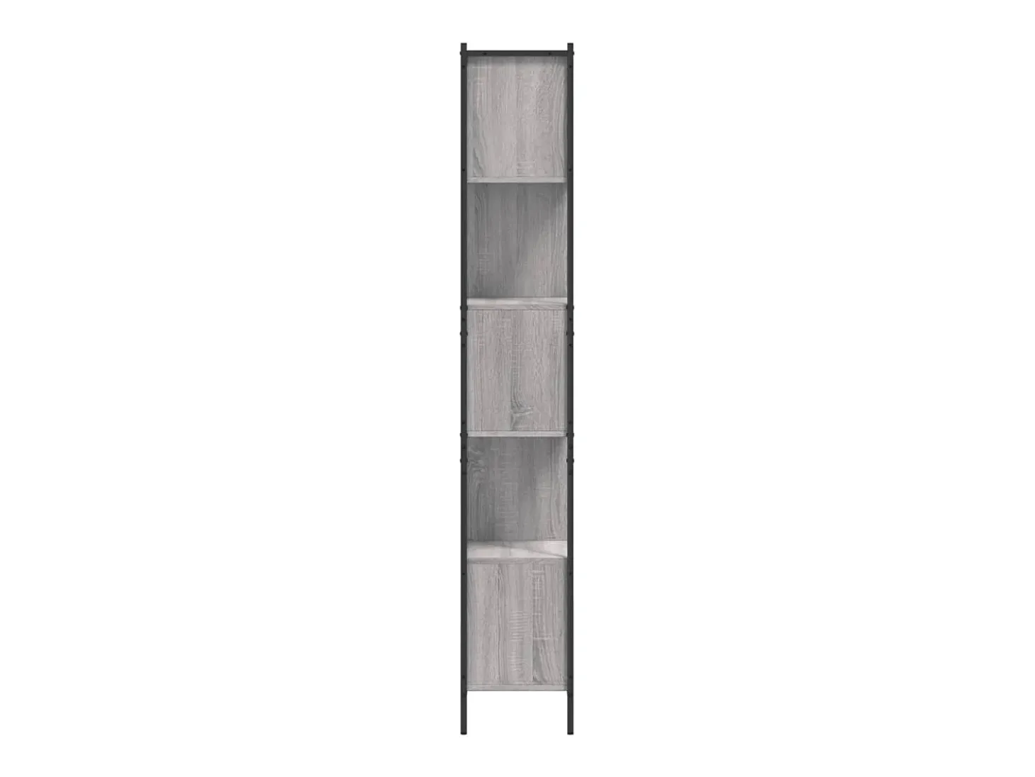 Estantería madera de ingeniería gris Sonoma 72x28x172 cm