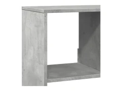 Estantería madera de ingeniería gris hormigón 100x33x187,5 cm
