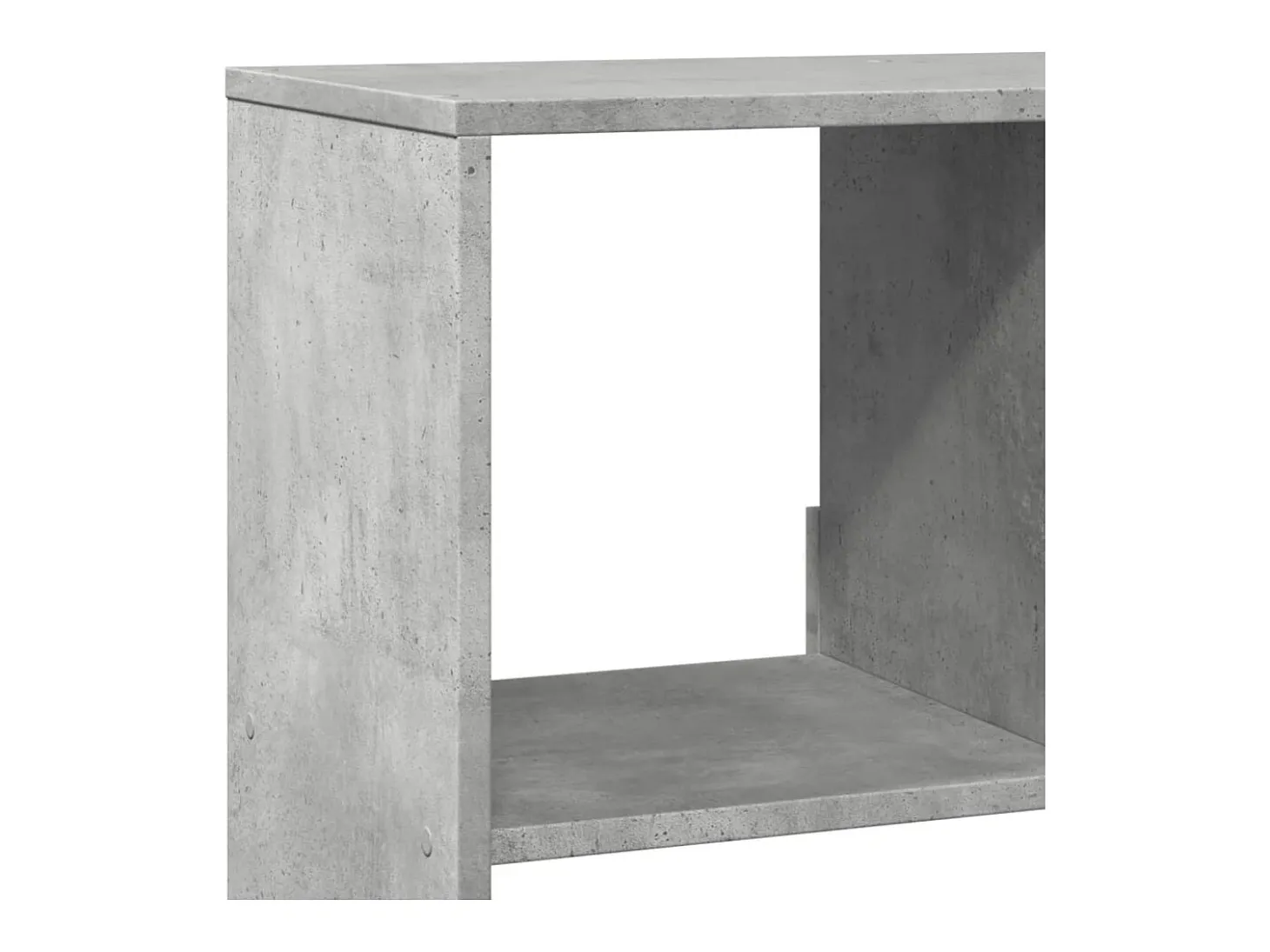 Estantería madera de ingeniería gris hormigón 100x33x187,5 cm