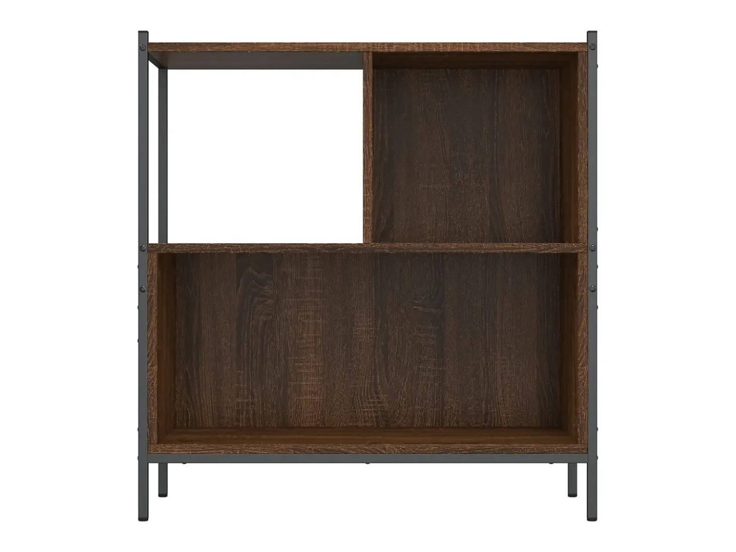 Estantería madera de ingeniería marrón roble 72x28x77,5 cm