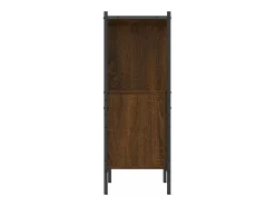 Estantería madera de ingeniería marrón roble 72x28x77,5 cm