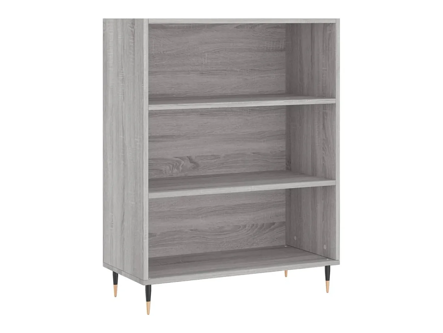 Estantería madera de ingeniería gris Sonoma 69,5x32,5x90 cm