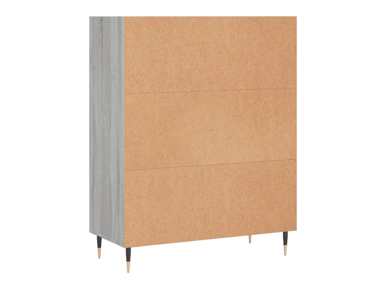 Estantería madera de ingeniería gris Sonoma 69,5x32,5x90 cm