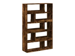 Estantería madera de ingeniería roble ahumado 100x33x156,5 cm