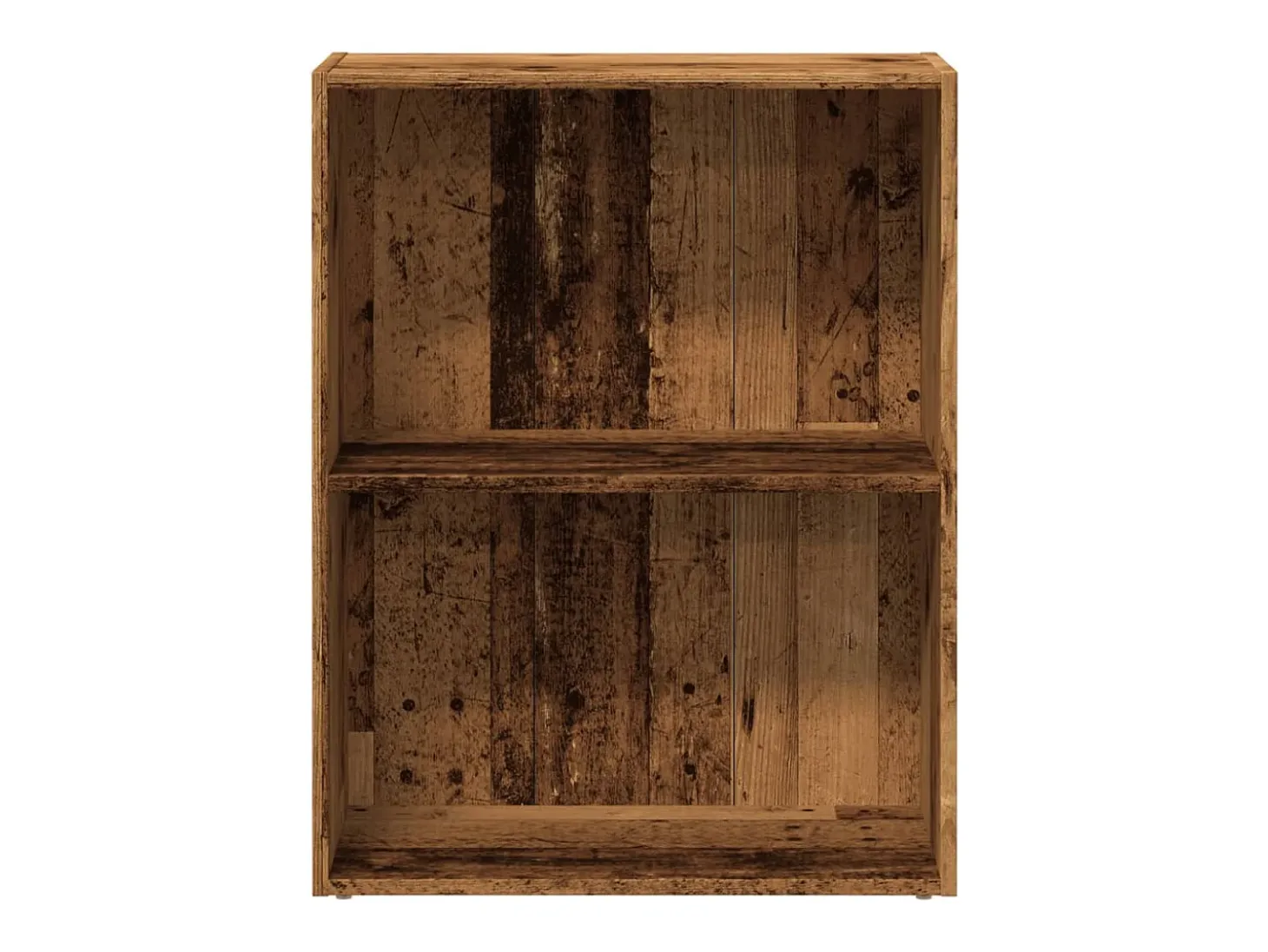 Estantería madera de ingeniería color envejecido 60x30x77 cm