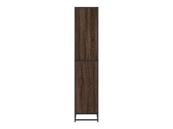 Estantería madera de ingeniería marrón roble 80,5x35x170,5 cm