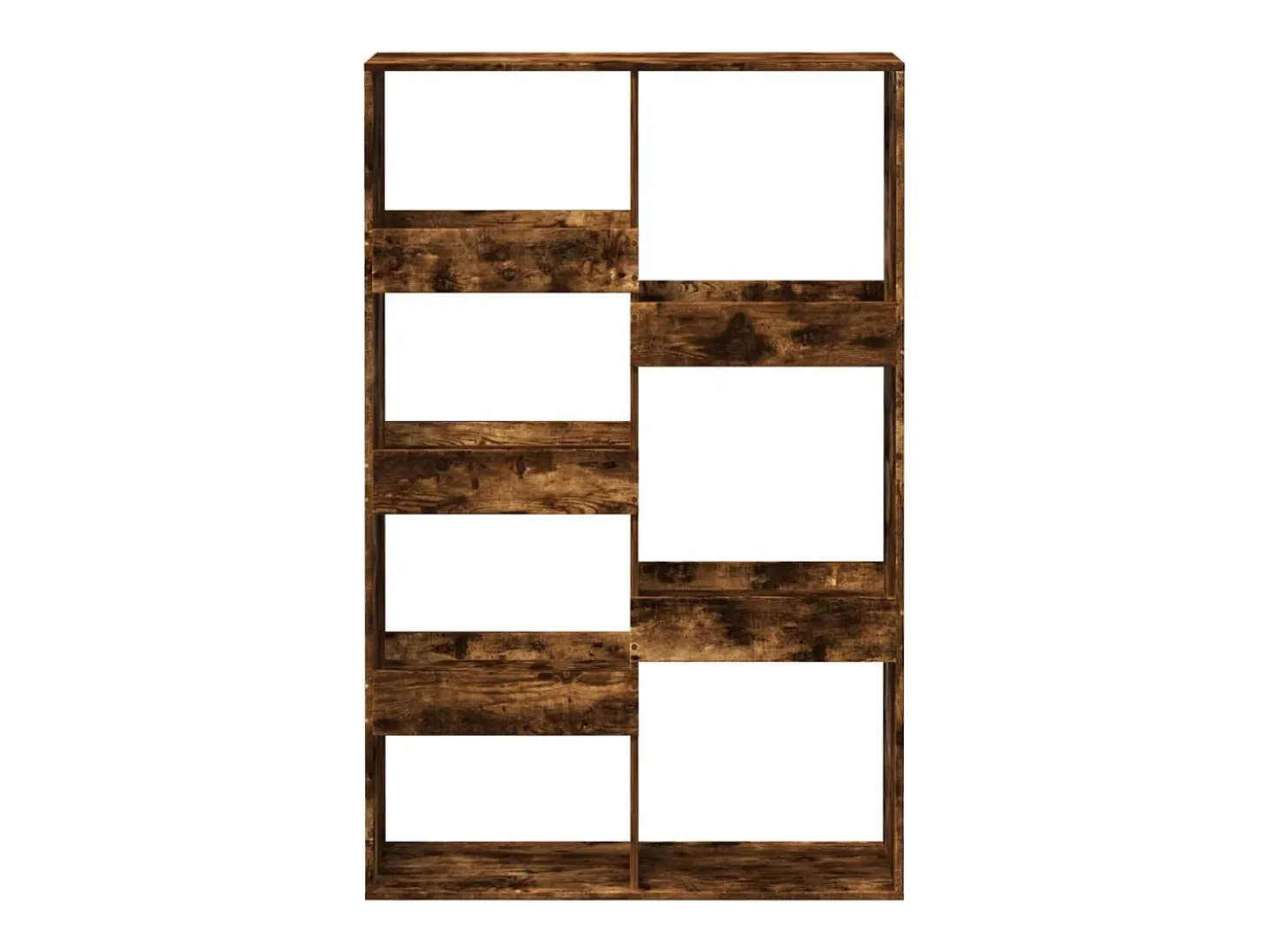 Estantería madera de ingeniería roble ahumado 100x33x155,5 cm