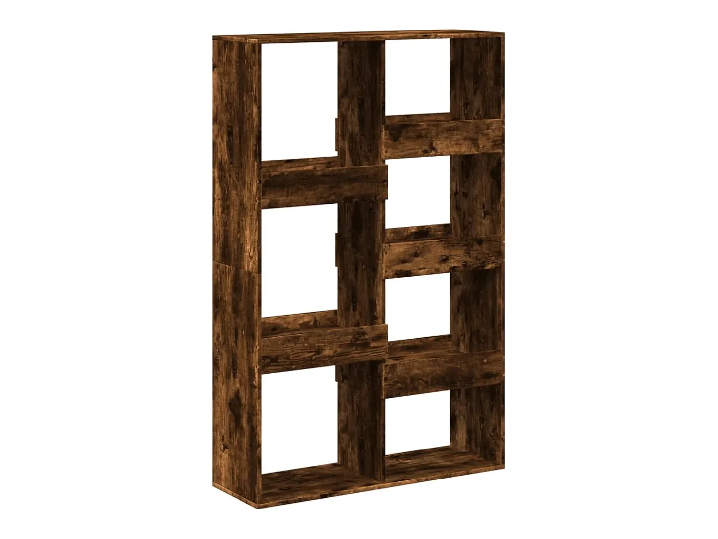 Estantería madera de ingeniería roble ahumado 100x33x155,5 cm