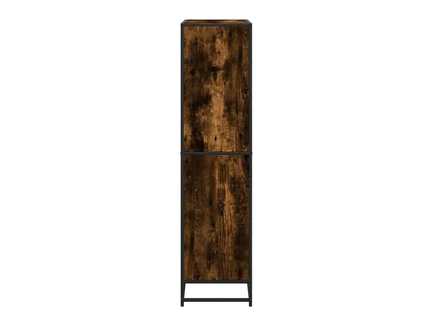 Estantería madera de ingeniería roble ahumado 80,5x35x139 cm