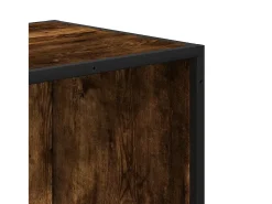Estantería madera de ingeniería roble ahumado 60x35x139 cm
