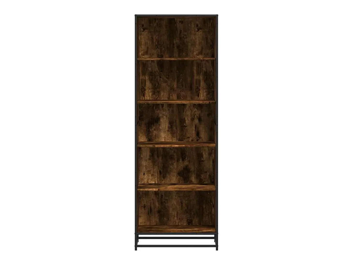 Estantería madera de ingeniería roble ahumado 60x35x170,5 cm
