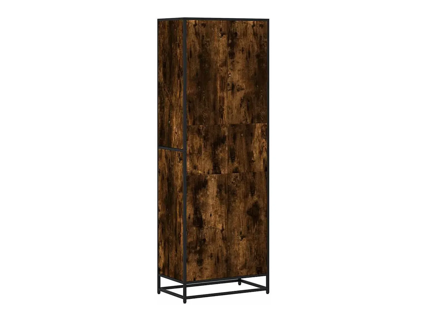 Estantería madera de ingeniería roble ahumado 60x35x170,5 cm
