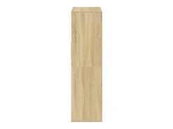 Estantería madera de ingeniería color roble sonoma 66x31x112 cm