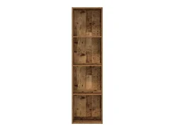 Estantería madera de ingeniería color envejecido 40x30x152 cm