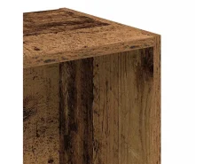 Estantería madera de ingeniería color envejecido 40x30x152 cm