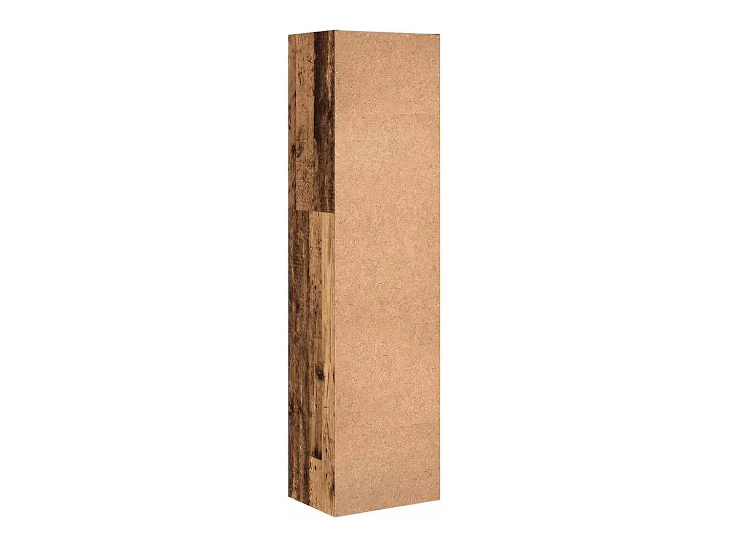 Estantería madera de ingeniería color envejecido 40x30x152 cm