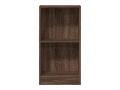 Estantería madera de ingeniería marrón roble 40x24x76 cm