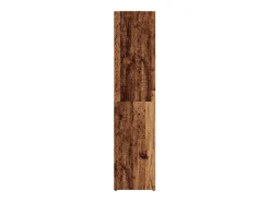 Estantería madera de ingeniería envejecida 66x30x130 cm