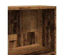 Estantería madera de ingeniería color envejecido 60x24x143 cm
