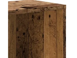Estantería madera de ingeniería color envejecido 67x24x161 cm