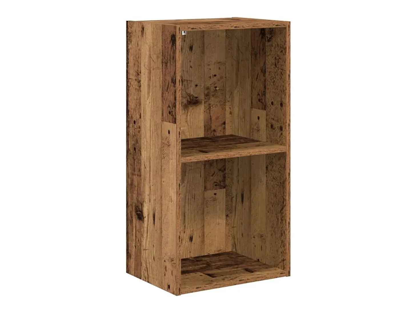 Estantería madera de ingeniería color envejecido 40x30x77 cm