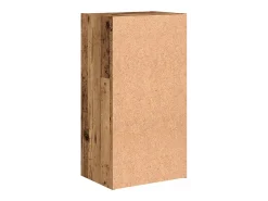 Estantería madera de ingeniería color envejecido 40x30x77 cm