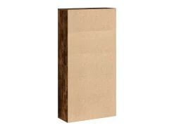 Estantería madera de ingeniería roble ahumado 60x24x120 cm