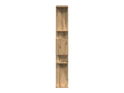 Estantería madera de ingeniería roble artisian 92x29x188 cm
